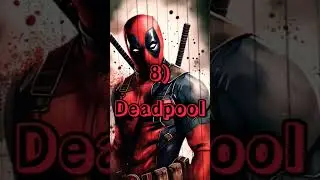Top 10 most popular marvel characters