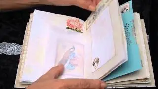 Journal with Vintage Themed Graphics