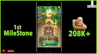 Jumanji: Epic Run Gameplay 1 on iOS devices | Dr. Smolder Bravestone | Milestone | iPhone Engine