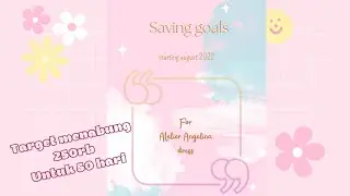 agar semangat menabung #savinggoals #adayinmylife #capcut