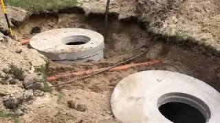 Септик из бетонных колец