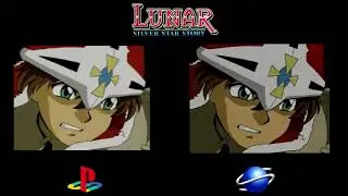 Lunar Silver Star Story - Saturn vs Saturn vs PlayStation Comparison
