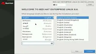 How to install  Red Hat Enterprise Linux 8 (Tamil)