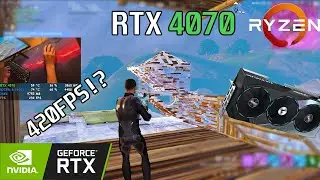 🚀 RTX 4070 + Ryzen 5 5600X 🚀Fortnite CHAPTER 5 | RANKED +  ENDGAME | COMPETITIVE SETTINGS