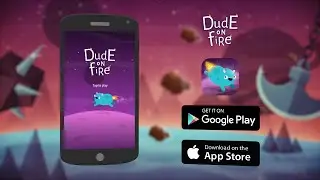 DUDE ON FIRE
