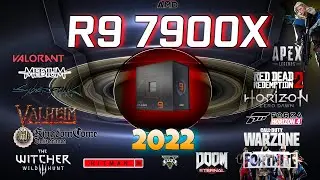 AMD Ryzen 9 7900X IGPU in 30 Games   |  2022-2023