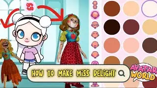 HOW TO MAKE MISS DELIGT IN AVATAR WORLD | POPPY PLAY TIME CHAPTER 3