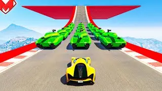 THE FUNNIEST WALL-TO-WALL COURSE I'VE EVER CAME TO IN GTA 5 ONLINE