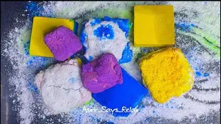 ASMR | Pasted Glitter Bombs ✨ | Dyed Gym Chalk