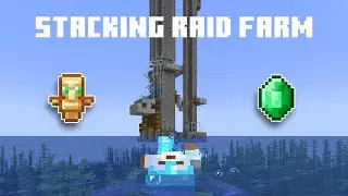 AFK Stacking Raid Farm by Ianxofour Overview - 56k Emeralds/Hour Minecraft Java 1.18