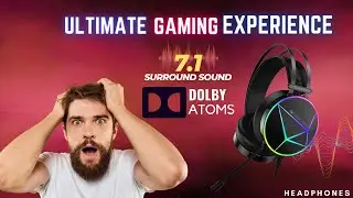 RGB Gaming Headphone | Ultimate Gaming Experience with ZEBRONICS Zeb-Blitz USB Gaming Headphones