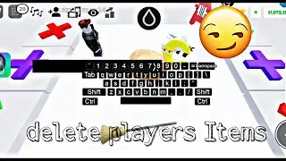 Delete players Items Script pop it trading | hydrogen,fluxus,arceusx