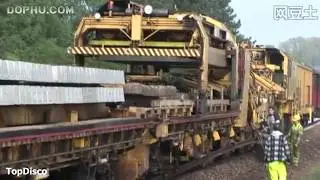 Máquina de monstro de construção ferroviária SMD 80