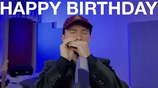 🎂 Happy Birthday on harmonica 🌬