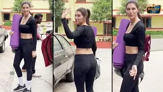 Elnaaz Nourozi Snapped At Gym In Bandra