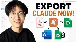 How to Export Claude Chat to PDF and MD files (FAST & FREE)