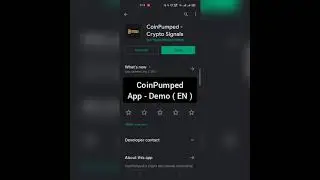 CoinPumped - App (demo in english)