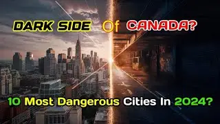 10 Most Dangerous Cities In CANADA In 2024? Worst Cities OF Canada?