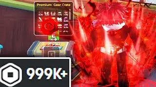 GASTANDO ROBUX INFINITO COM ACESSÓRIOS NO GYM LEAGUE