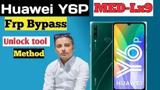 Huawei Y6P Frp bypass unlock tool method // MED-Lx9 frp bypass via unlock tool // Huawei Frp bypass