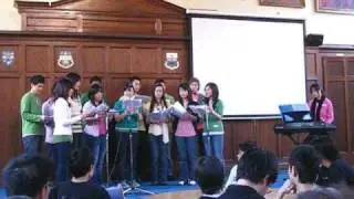 20 Mar 09 - Unity Choir singing 