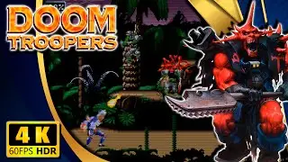 Doom Troopers: Mutant Chronicles (SNES) 【Longplay】