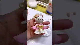 🌸 My first ever clay project for 2024! #kawaii #clayart #clayartist #cuteart #handmade