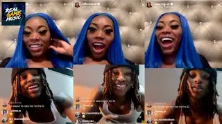 King Von flirting with Asian Doll 😍😜👻