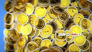 4K Viddyoze Animation Samples It's Raining Bitcoins