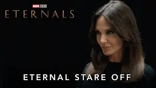 Angelina Jolie Staring Contest || The Eternals || Marvel