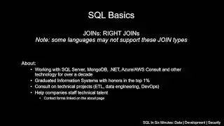 SQL Basics: How To Use A RIGHT JOIN and Why