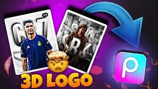 3d LOGO in Picsart Tutorial