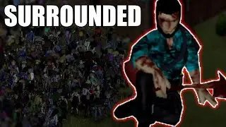 Getting Surrounded In 6 Months Later Challenge Finale | Project Zomboid