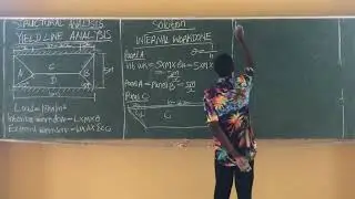Yield Line Analysis of Slabs; Determination of Plastic Moment 