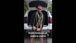 Como enrollar cuerda
