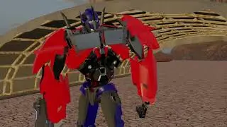 Transformers Prime Test (blender animation)