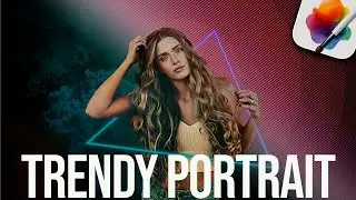 Create Unique Portraits with Geometric Shapes and Pixelmator Pro Effects | Tutorial