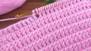 ☆☆Wow☆☆Süper easy tunisian crochet models #crochet #knitting