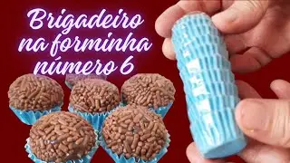 Brigadeiro na forminha número 6. Qual o rendimento?Qual o peso?