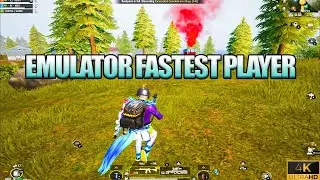 HDR+80 FPS fastest player PUBG MOBILE emulator gameplay + 144hz /gameloop/4k