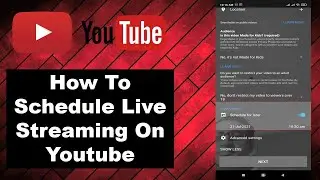 How To Schedule Live Streaming On Youtube || Youtube Tutorials || 2021