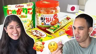 Trying Japanese Food for the First Time!
