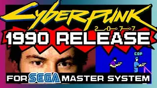 IF CYBERPUNK 2077 WAS MADE IN 1990 For Sega Master System