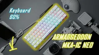 Keyboard Mechanical MurMer Baru | Armaggeddon MKA 1C NEO