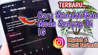 Cara Menonaktifkan Mode Senyap Di Instagram | Nonaktifkan Mode Diam Instagram