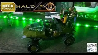 LA CARRERA DEL JABALÍ RABIOSO 🤣 (WARTHOG)  | HALO MEGA CONSTRUX 10° ANIVERSARIO