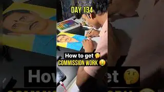 How to get paid orders 💸🤑 #134 #minivlog #ashortaday #artshorts #artistlife #trending #shorts