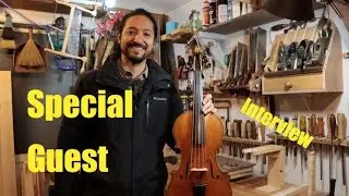 INTERVIEW with luthier (guitar/violin maker) Thomas Muramatsu!