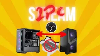 Configuration Stream 2PC - Pas de carte d'acquisition - PAS de NDI !!! Gratuit