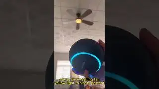 CEME smart ceiling fan can be controlled by Alexa